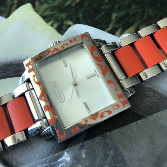 Coach Orange Logo Watch - Picture 2 of 11